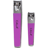 CALA SOFT TOUCH NAIL CLIPPER DUO (ORCHID)