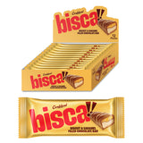 Candyland Bisca Biscuit & Caramel Filled Chocolate Bar Pack ( 30g  X 12)