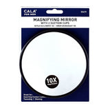 CALA MAGNIFYING MIRROR FOR MEN (10X) w/2 SUCTION CUPS
