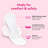 Lilly & Luna Ultra Comfort Sanitary Pads - Night  10PCS