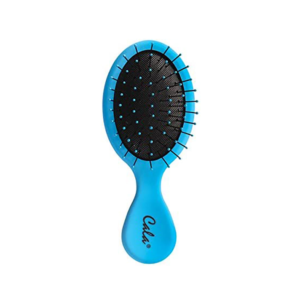Cala Wet-N, Dry Travel Detangling Hair Brush, Blue, 66782