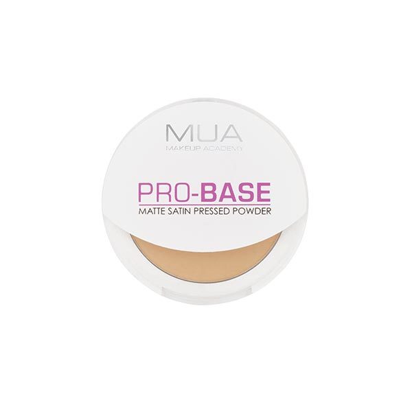 MUA Pro Base Matte Satin Pressed Powder – Translucent