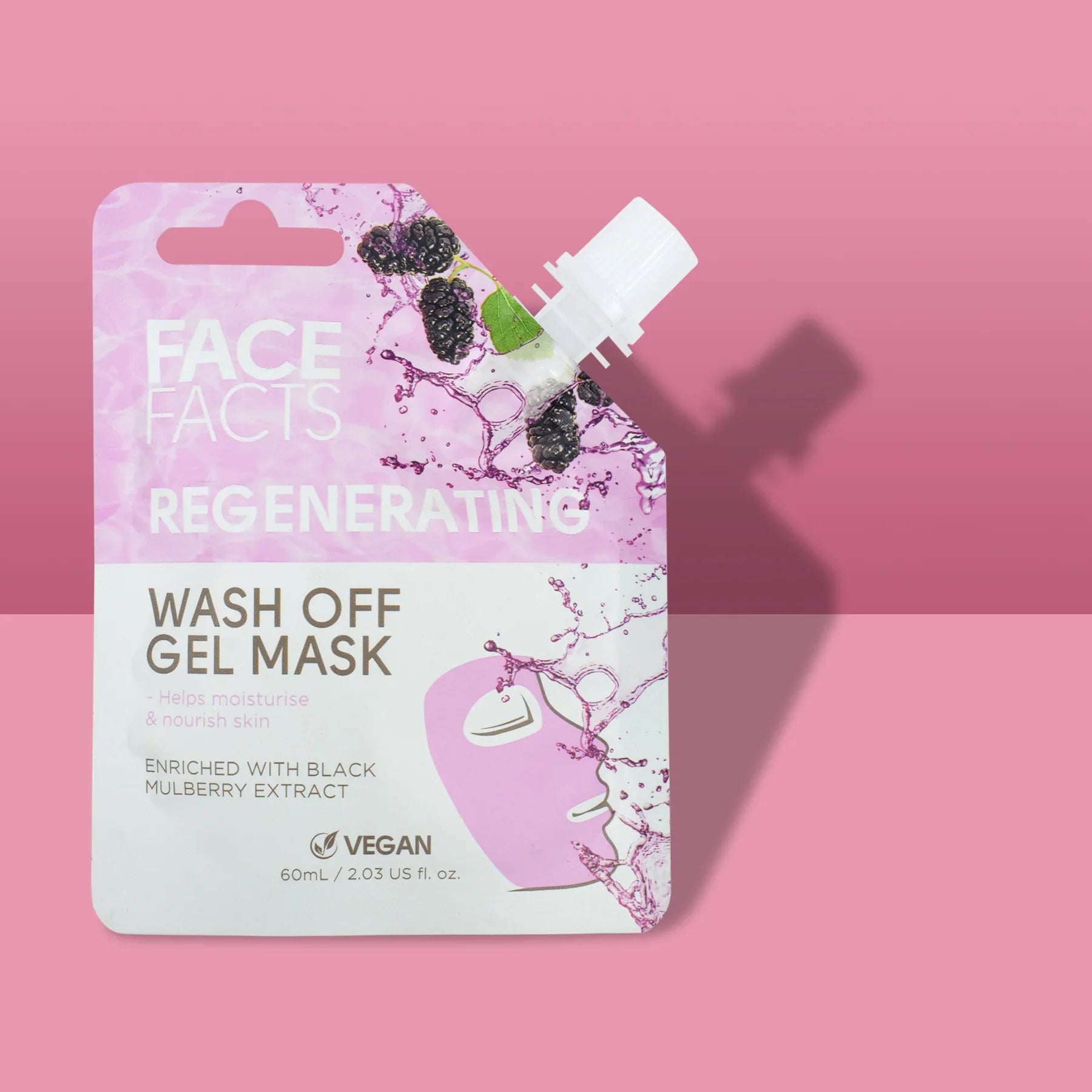 Regenerating Black Mulberry Jelly Wash-Off Face Mask