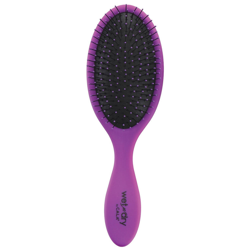 Cala Wet-N, Dry Detangling Hair Brush, Purple, 66754