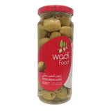 WADI FOOD PITTED OLIVES GREEN 155G
