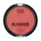 MUA Blushed Shimmer Blush Powder - Peach Fizz